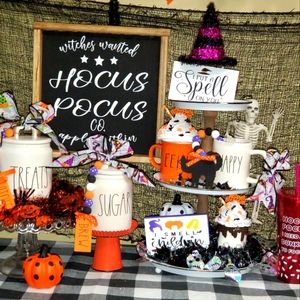 Hocus Pocus handmade Wood sign